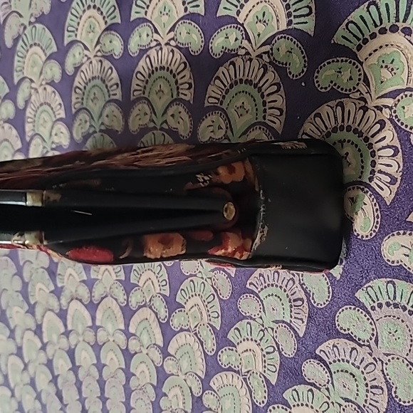 Antique Saks Fifth Avenue Structured Carpet Handbag with Original Coin Purse - Picture 7 of 16